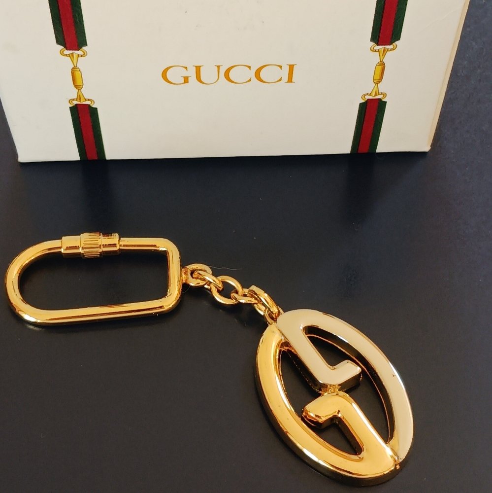EUC Vintage Gucci Keychain Charm